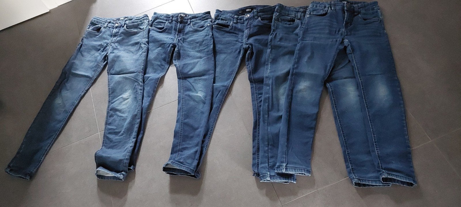 9 Jongens jeans maat 152, Broek, Gebruikt, Terstal, Ophalen of Verzenden