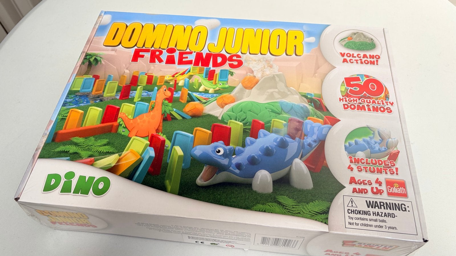 Domino Junior Friends Dino - Nieuw in doos, Ophalen of Verzenden, Nieuw, Jongen of Meisje