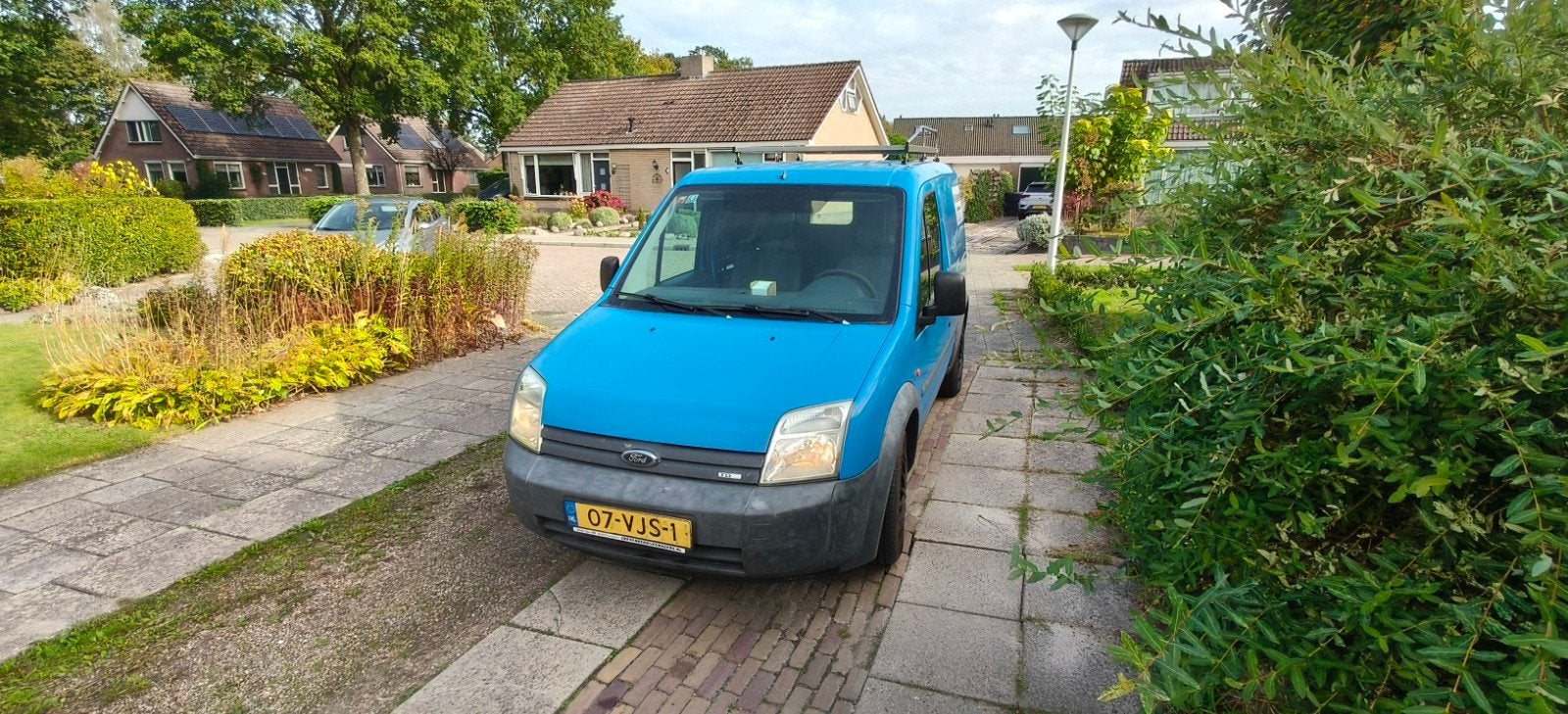 Ford Transit Connect 1.8 Tdci T200s VAN 6 Nieuwe APK6 2007, Voorwielaandrijving, 4 cilinders, Blauw, Origineel Nederlands