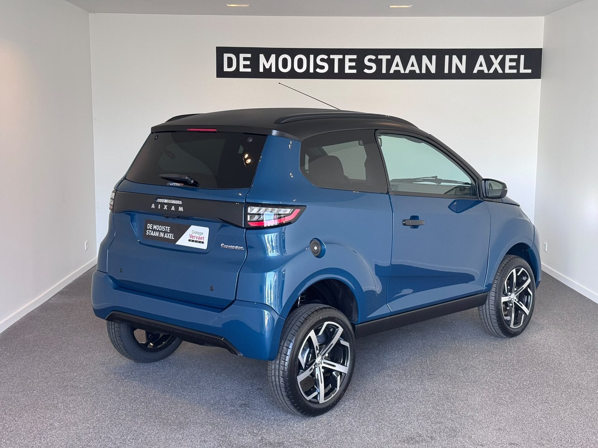 Aixam Brommobiel Crossover SUV, Auto's, Aixam, Automaat, Blauw, Leder, Bedrijf