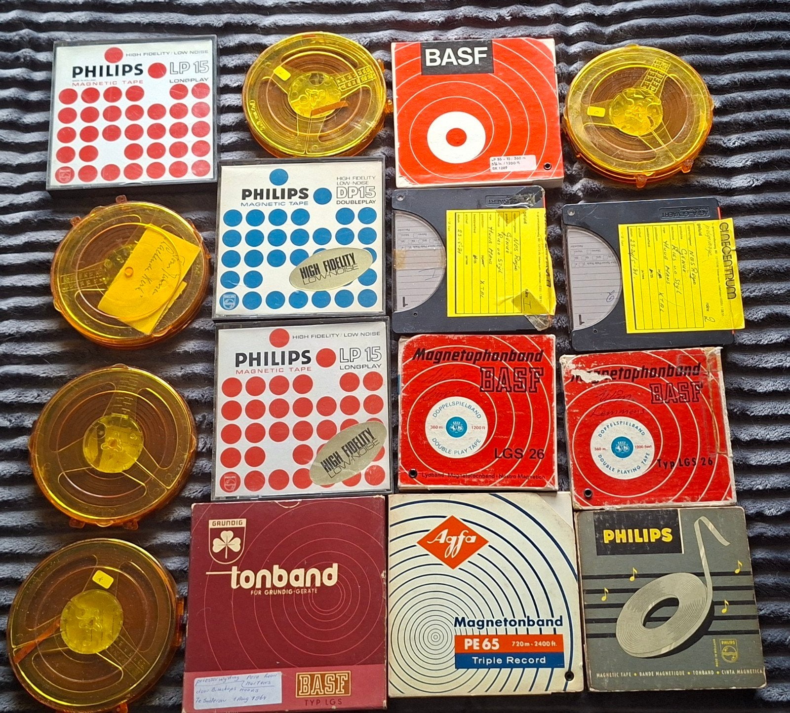 16 bandrecorder banden - diverse merken, Ophalen of Verzenden