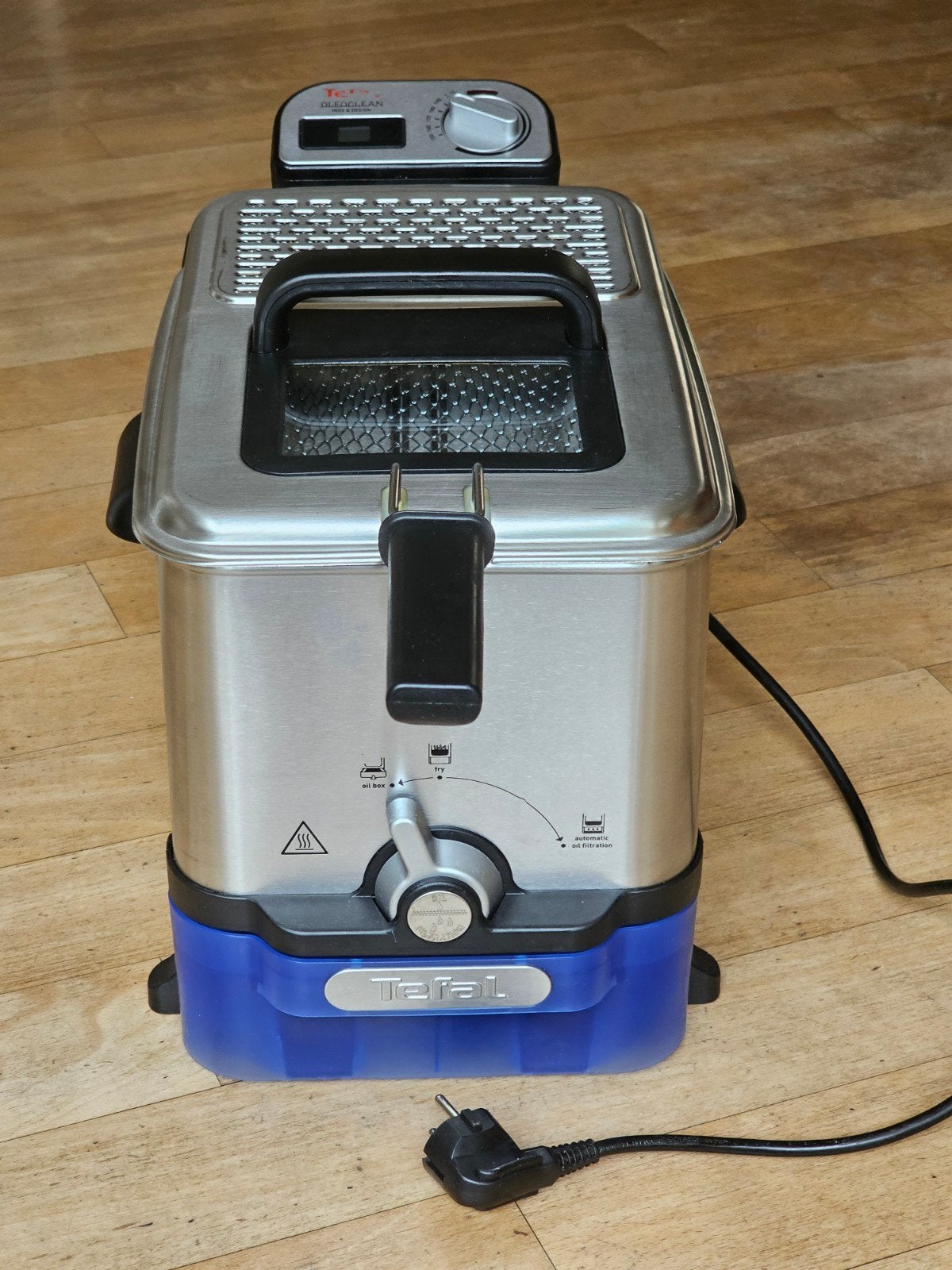 Tefal Oleoclean friteuse - Zo goed als nieuw, Witgoed en Apparatuur, Frituurpannen, 3 tot 4 liter, Ophalen of Verzenden, Zo goed als nieuw