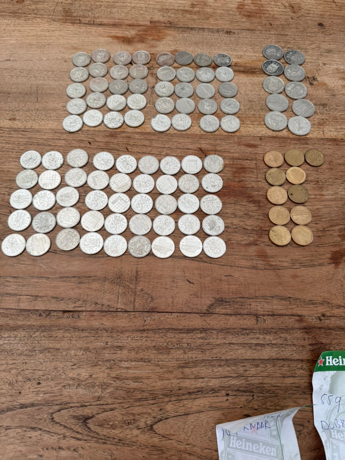 Te koop munten uit gulden periode juliana, beatrix, Postzegels en Munten, Munten en Bankbiljetten | Verzamelingen, Ophalen of Verzenden