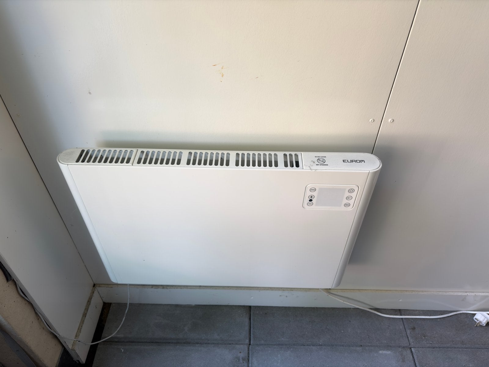 Eurom Alutherm 1000 WiFi Convector Kachel, 30 tot 80 cm, Gebruikt, Kachel, Ophalen of Verzenden
