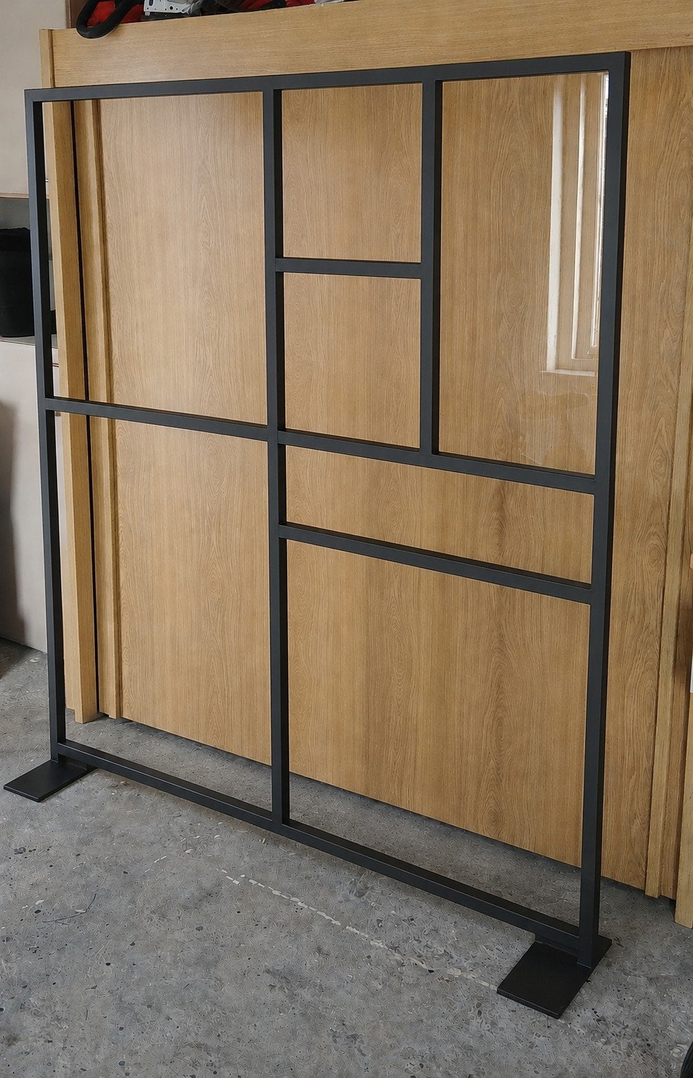 Metalen scherm frame roomdivider, Ophalen