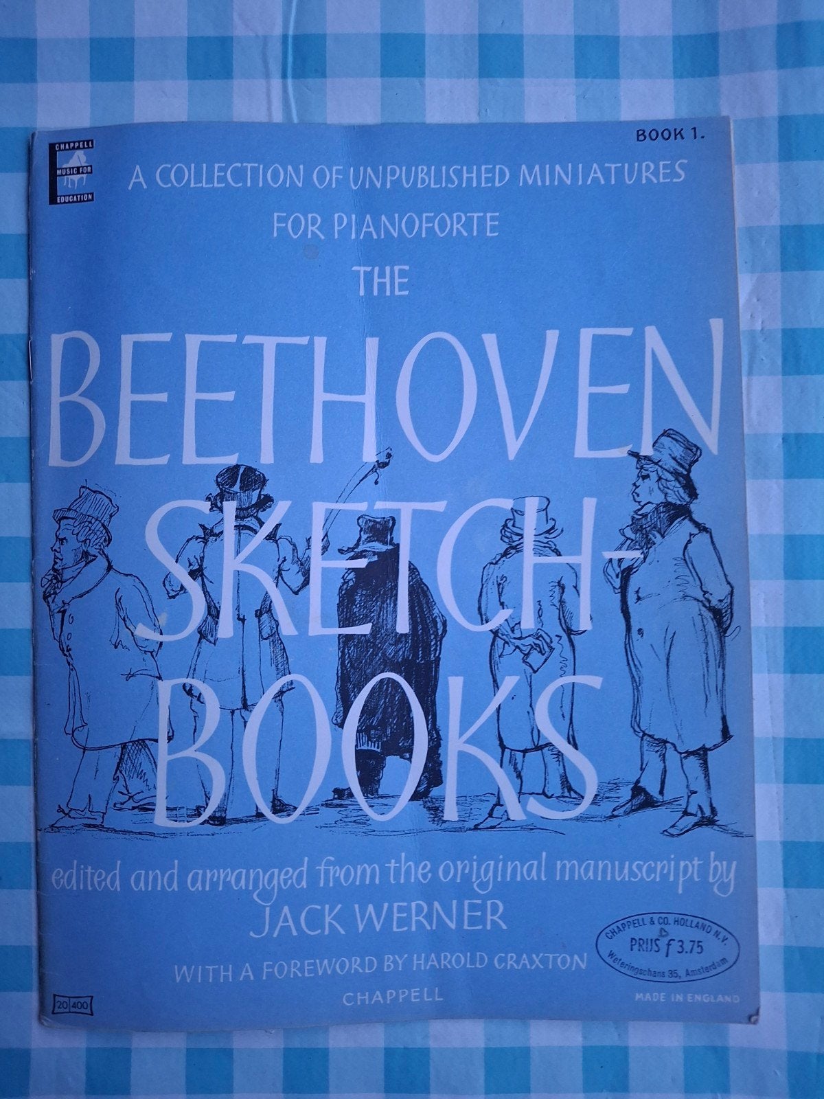 Beethoven Sketch Books - Pianoforte bladmuziek, Gebruikt, Klassiek, Ophalen of Verzenden, Artiest of Componist