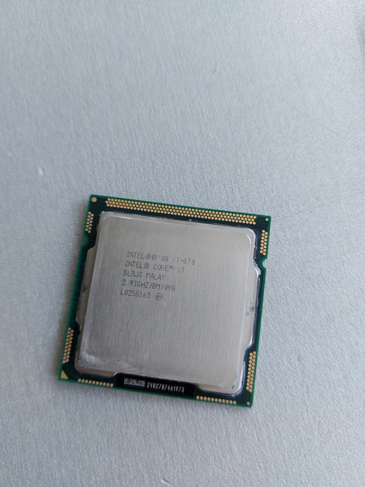 Intel Core i7-870 Processor - 2.93GHz, LGA1156, Computers en Software, Processors, Gebruikt, 4-core, Intel Core i7-870, LGA1156