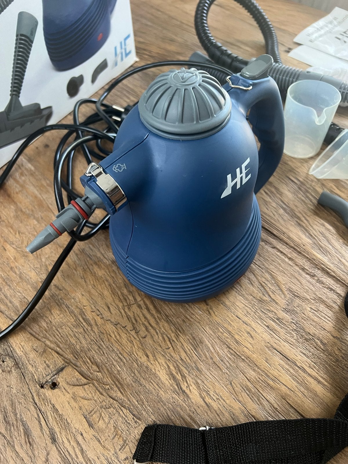 HE Handstoomreiniger HEST900BL - Nieuw in doos, Ophalen, Zo goed als nieuw