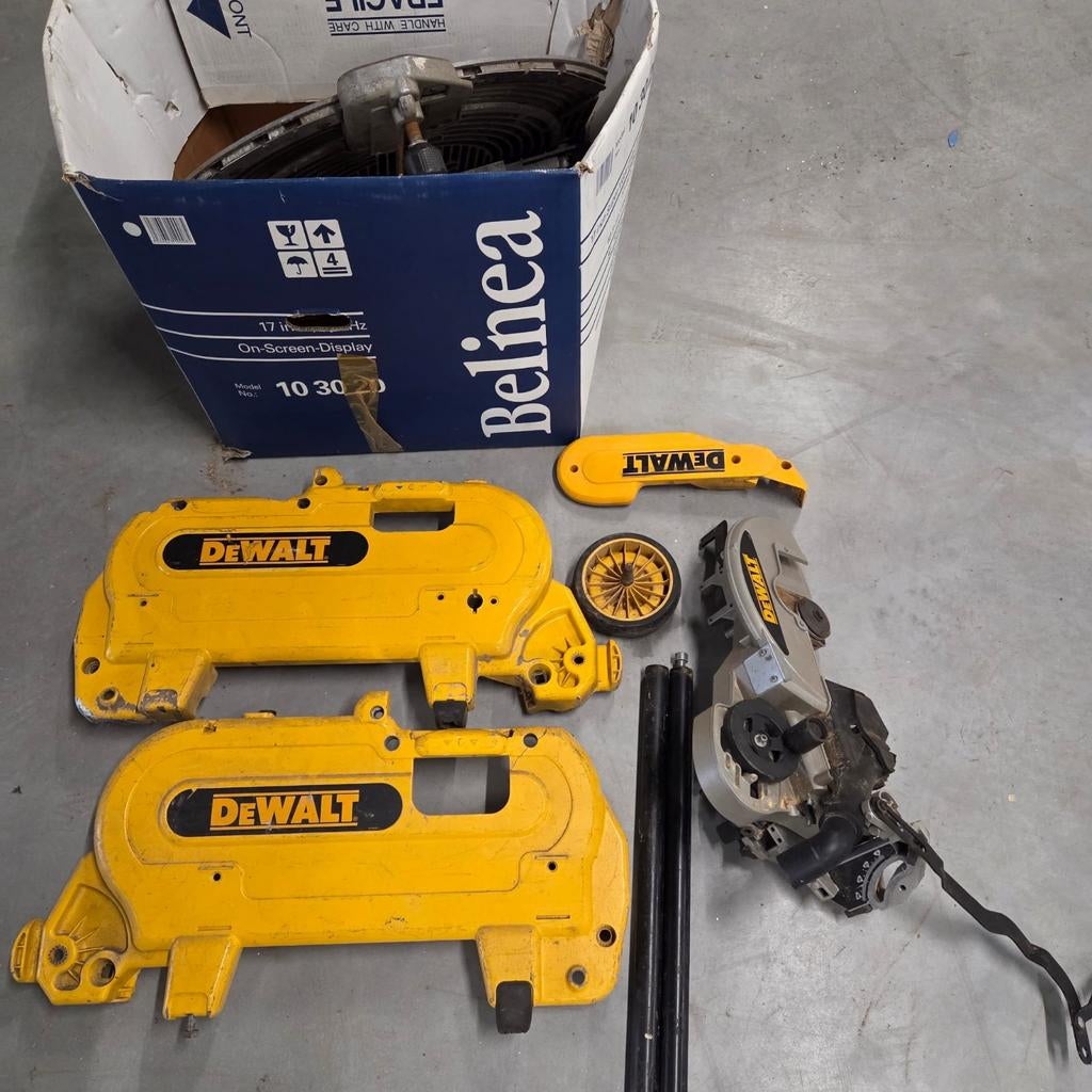 DeWalt onderdelen voor zaagmachines - Diverse onderdelen, Doe-het-zelf en Verbouw, Gebruikt, DeWalt, 70 mm of meer, Overige typen