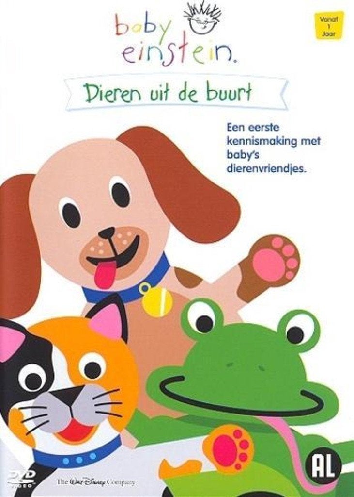 DVD Baby Einstein - Dieren Uit De Buurt, Alle leeftijden, Tv-serie, Zo goed als nieuw, Educatief
