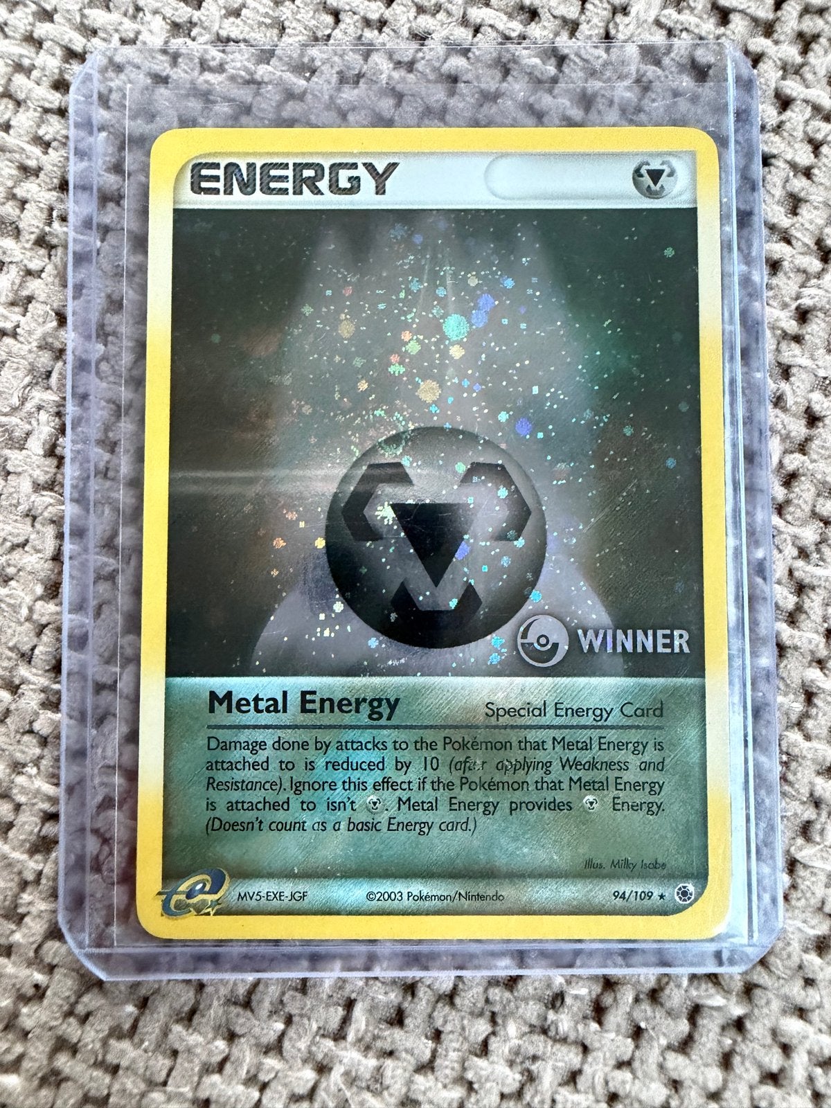 Metal Energy Kaart (2003) 94/109, Ophalen of Verzenden, Zo goed als nieuw, Losse kaart, Foil