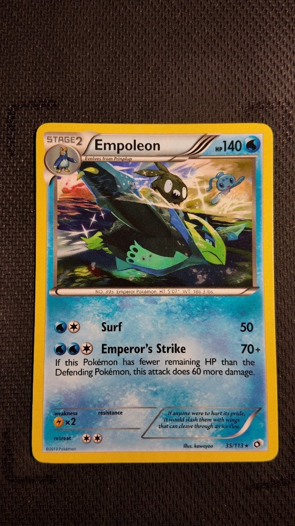 Empoleon 35 Legendary Treasures | Pokemon kaart, Ophalen, Zo goed als nieuw, Losse kaart