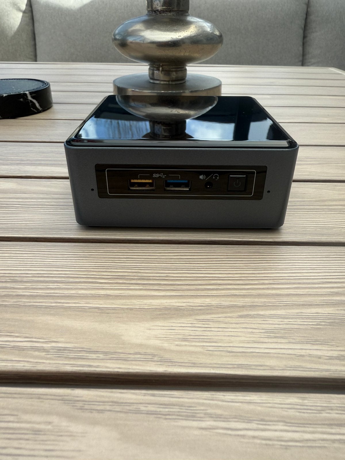 Intel nuc nuc6cayh met 16GB ram en 120GB ssd, Ophalen of Verzenden, Zo goed als nieuw, SSD