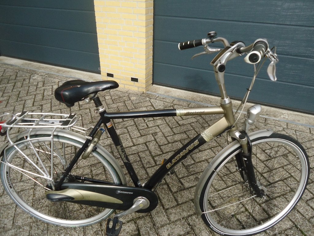 herenfiets Batavus, Fietsen en Brommers, Ophalen, Gebruikt, Versnellingen, Batavus