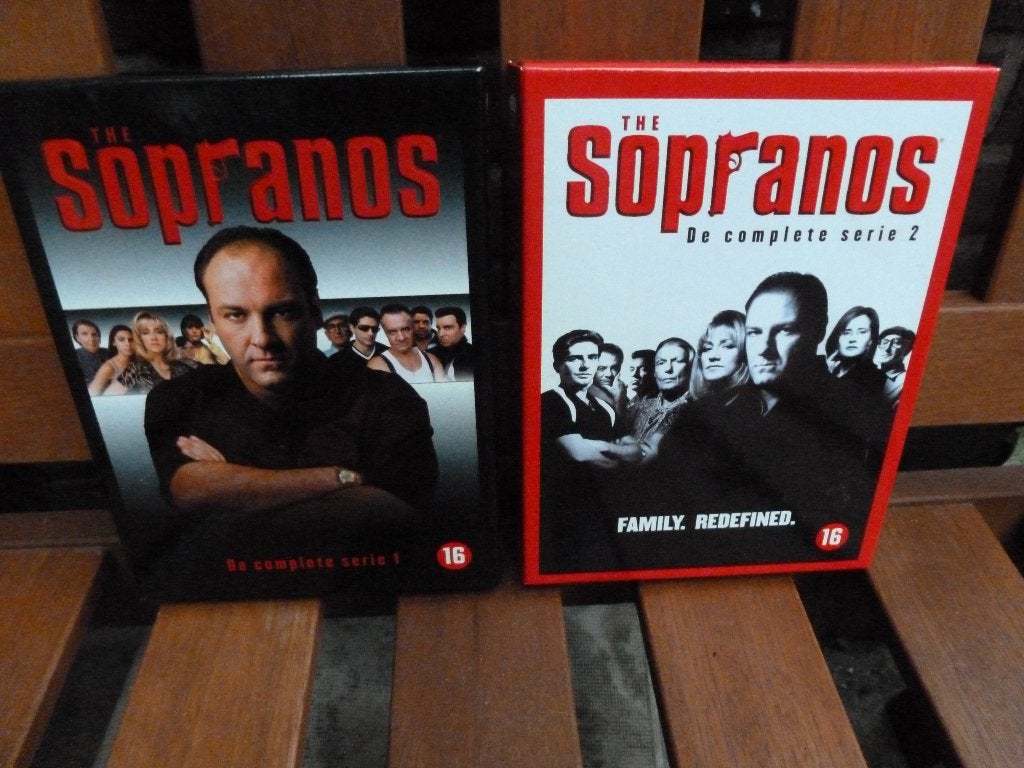 The Sopranos - Complete Serie 1 & 2 DVD Boxset, Engels, Vanaf 16 jaar, Misdaad, Nederlands