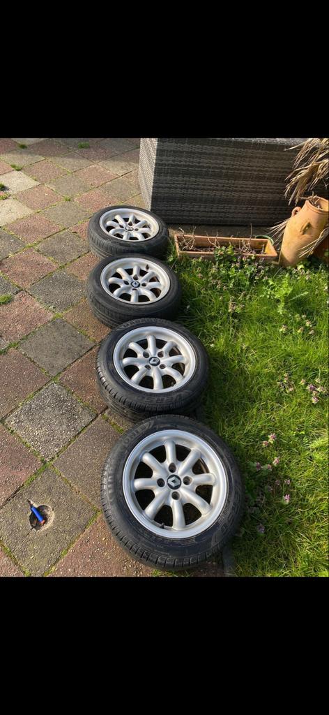 Renault Twingo Intra Velgen met banden 13/14 inch, Ophalen of Verzenden