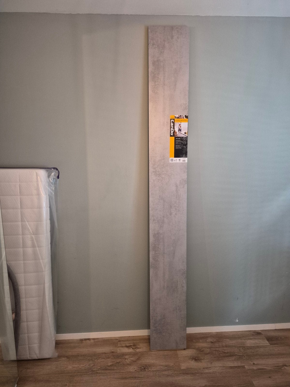 Nieuwe vensterbank CanDo 'Warm beton' 30x250 cm, Ophalen