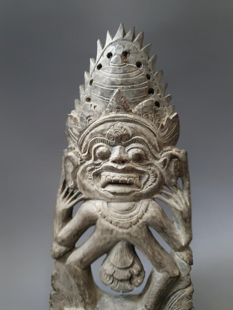 Bali indonesie Balinees cokot beeld no kris keris, Ophalen of Verzenden