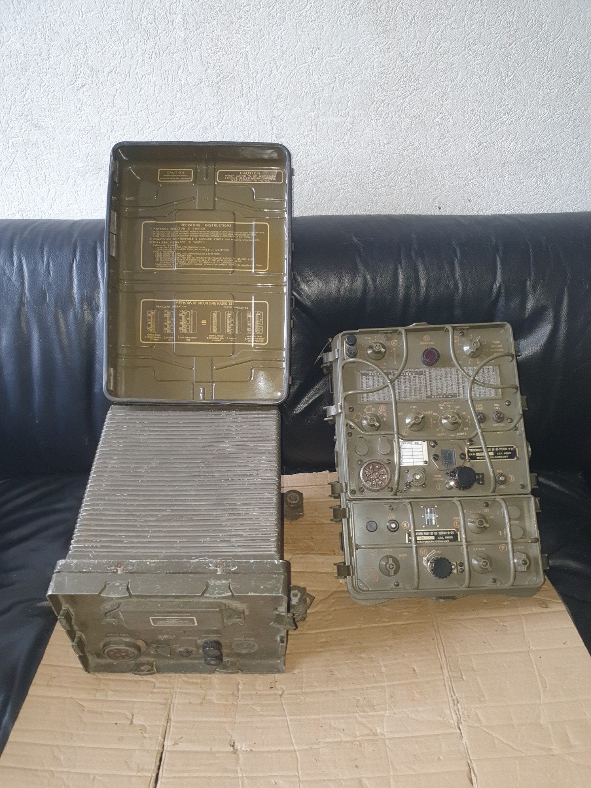 GRC-9 + VOEDING, KABELS, ETC. TELEFUNKEN, Ophalen, Landmacht, Nederland