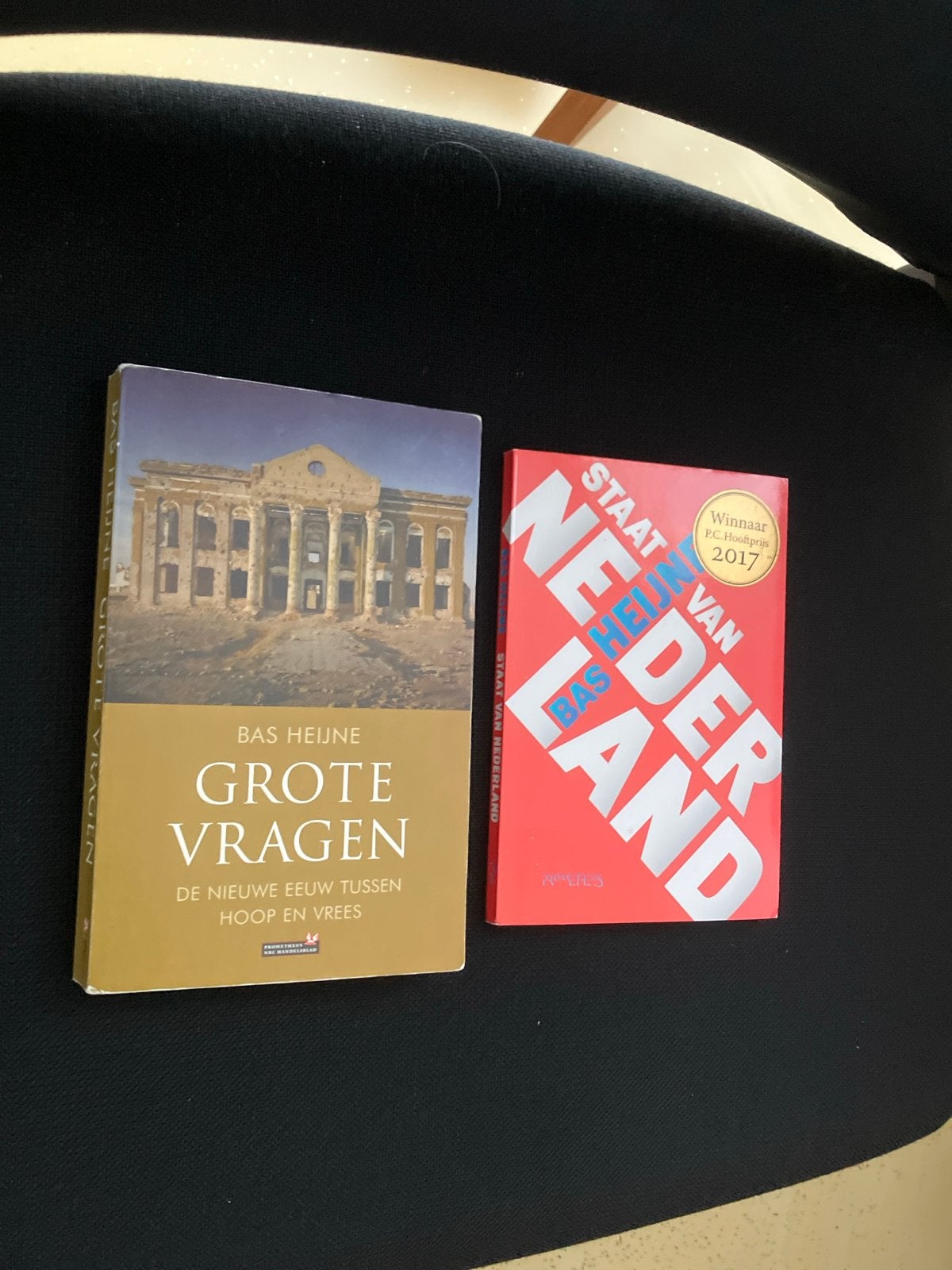 Bas Heijne Boeken: Grote Vragen & Staat van Nederland, Ophalen of Verzenden, Gelezen, Nederland