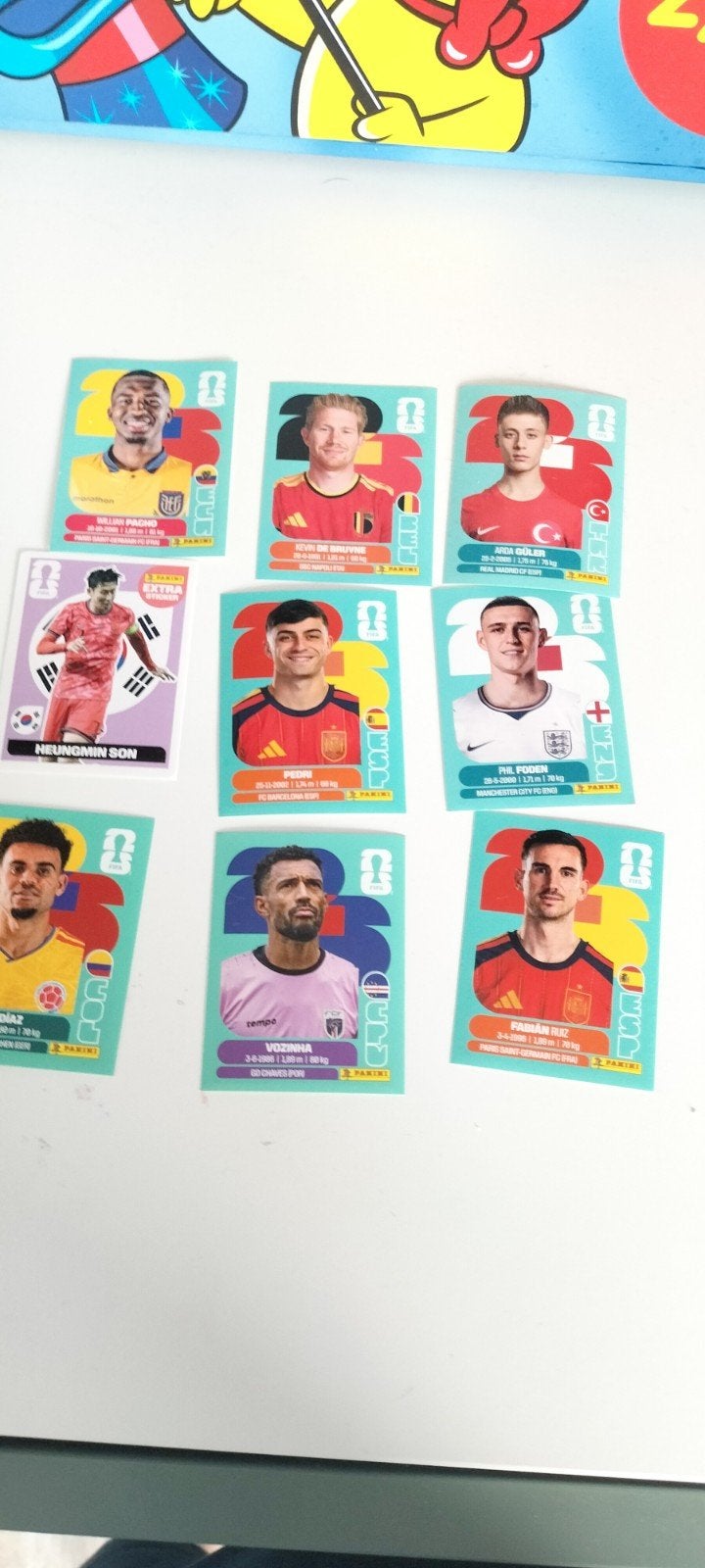 Panini Adrenalyn XL FIFA World Cup 2026 Voetbalplaatjes, Ophalen of Verzenden, Zo goed als nieuw, Buitenlandse clubs, Poster, Plaatje of Sticker