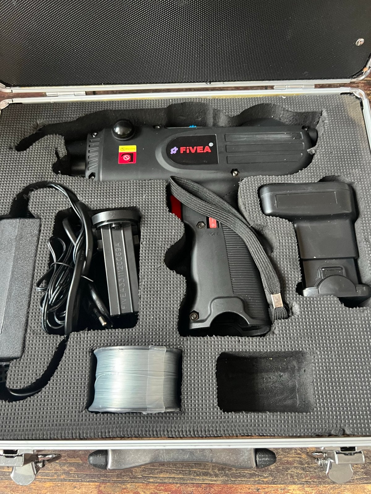 FIVEA Vlechtmachine Oplaadbaar met 2 Accu's en 2 Rollen, Ophalen, Nieuw, Overige typen, Overige merken