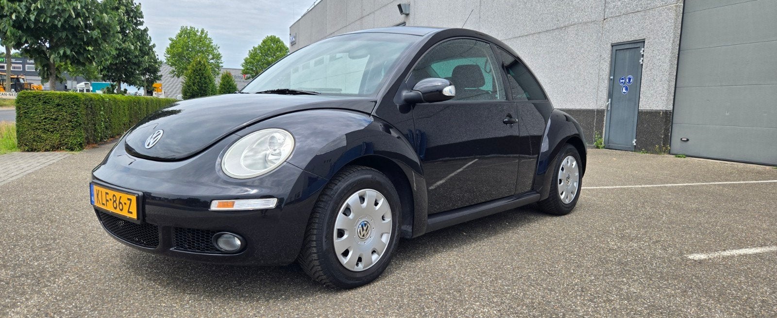 Volkswagen New  Beetle 1.6 Airco Apk  2006 Zwart, Stof, Beetle (Kever), 4 cilinders, 4 stoelen