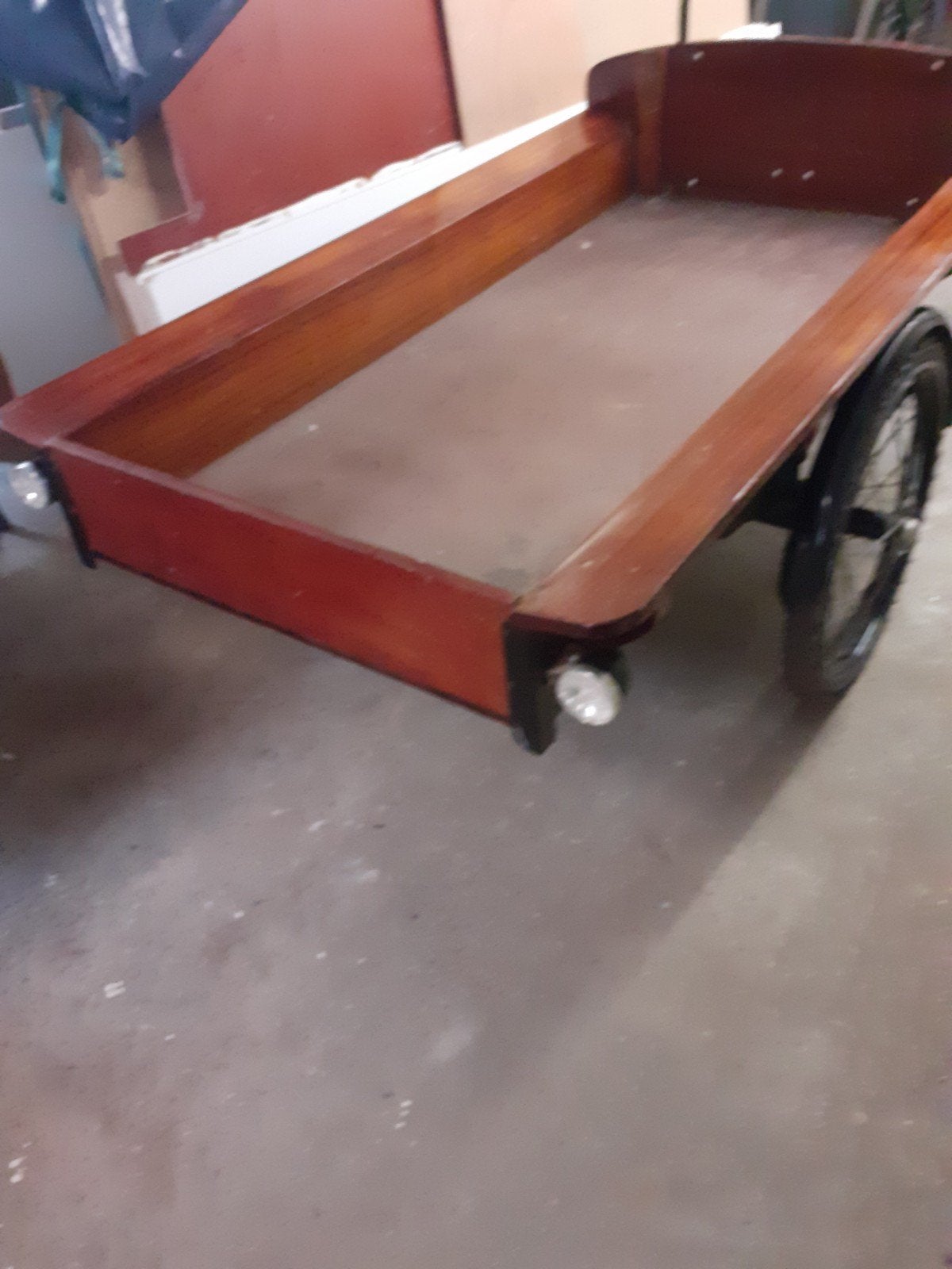 oltimer bakfiets, Ophalen, Goederen