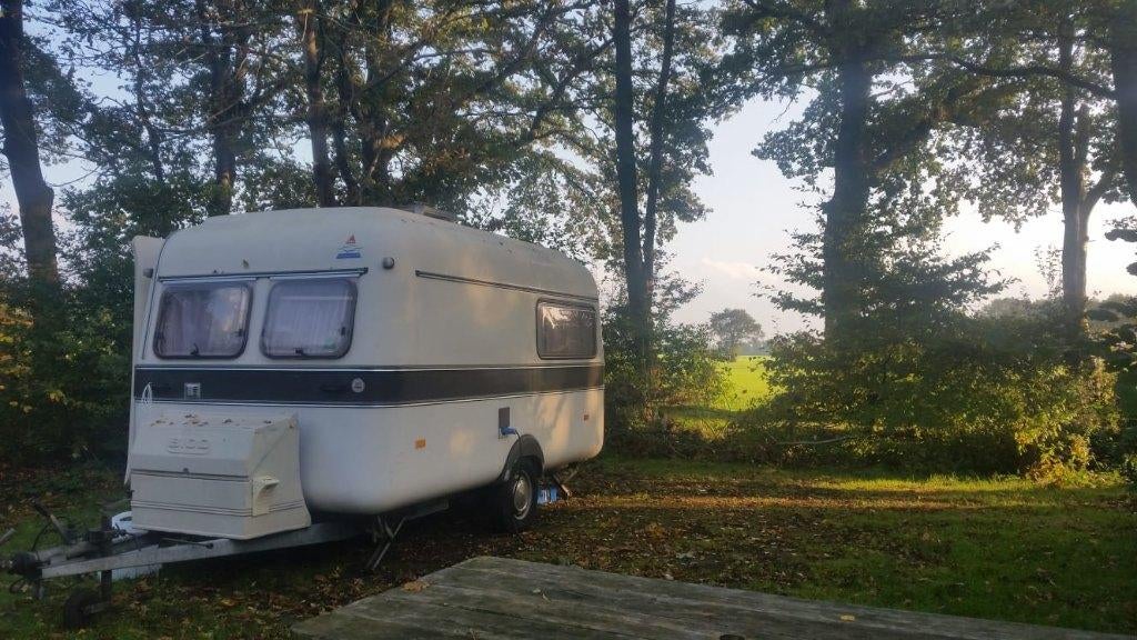 Biod caravan 350  TL, Koelkast, Tot en met 2, Dwarsbed, Particulier