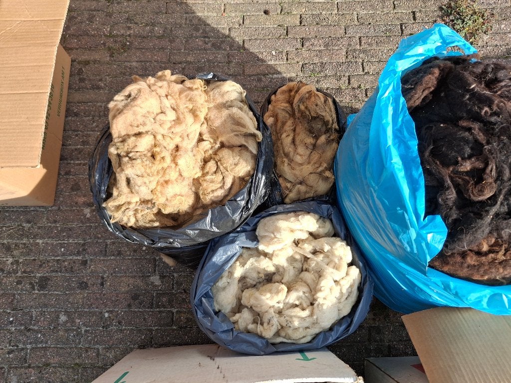 Wol, Ophalen of Verzenden, Zo goed als nieuw
