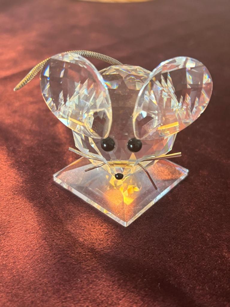 Grote muis Swarovski, Verzamelen, Swarovski, Ophalen of Verzenden, Zo goed als nieuw, Figuurtje