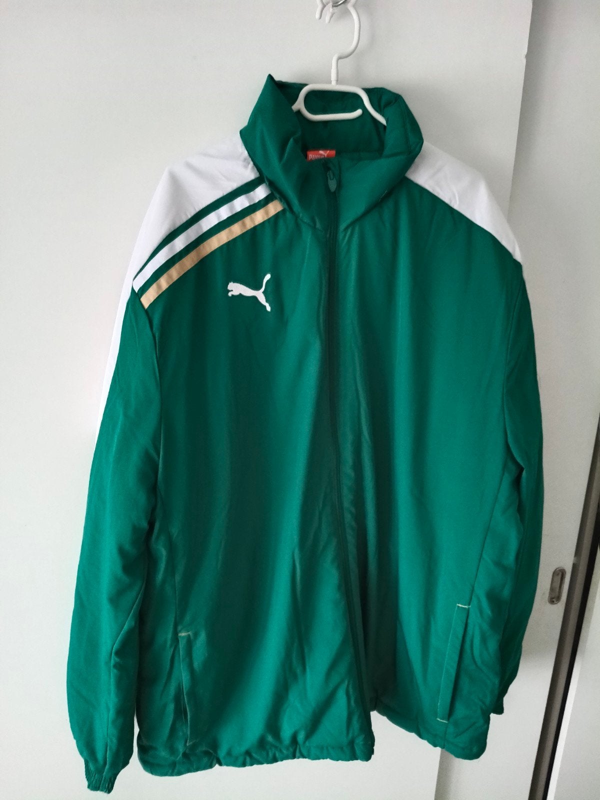 Puma trainingsjack groen - Maat L, Ophalen, Puma, Groen, Maat 56/58 (XL)