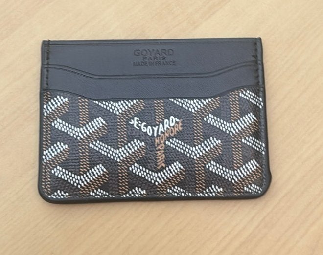 Zwart goyard pasjeshouder, Ophalen of Verzenden, Nieuw, Zwart, Overige merken