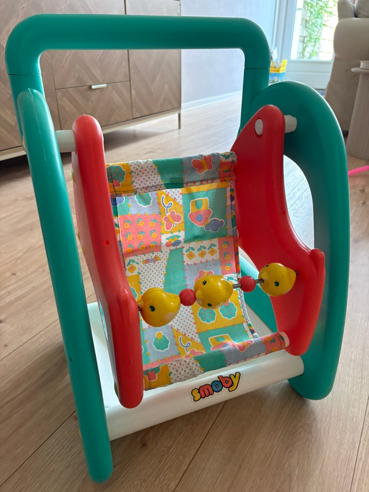 Smoby poppen stoel/schommel, Kinderen en Baby's, Ophalen, Zo goed als nieuw