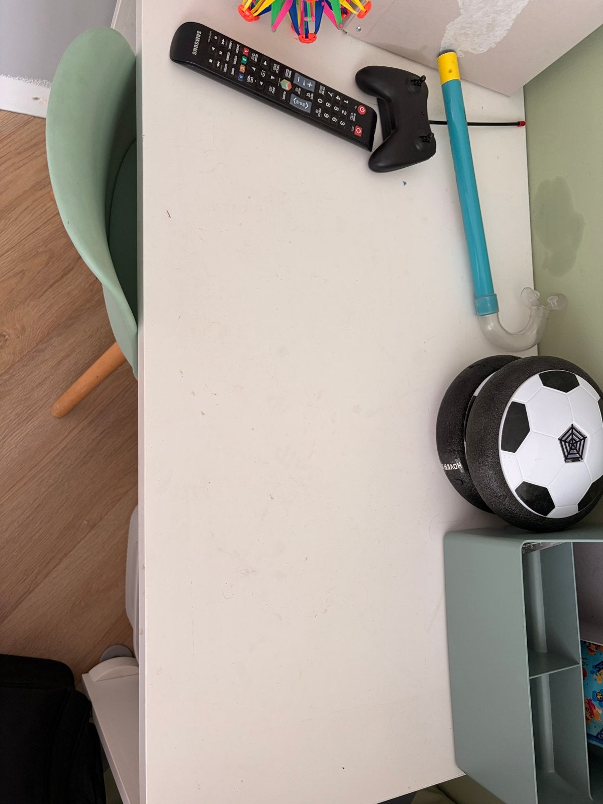 Kinderbureau (evt met stoel), Kinderen en Baby's, Kinderkamer | Commodes en Kasten, Ophalen, Gebruikt, Minder dan 75 cm, 50 tot 70 cm