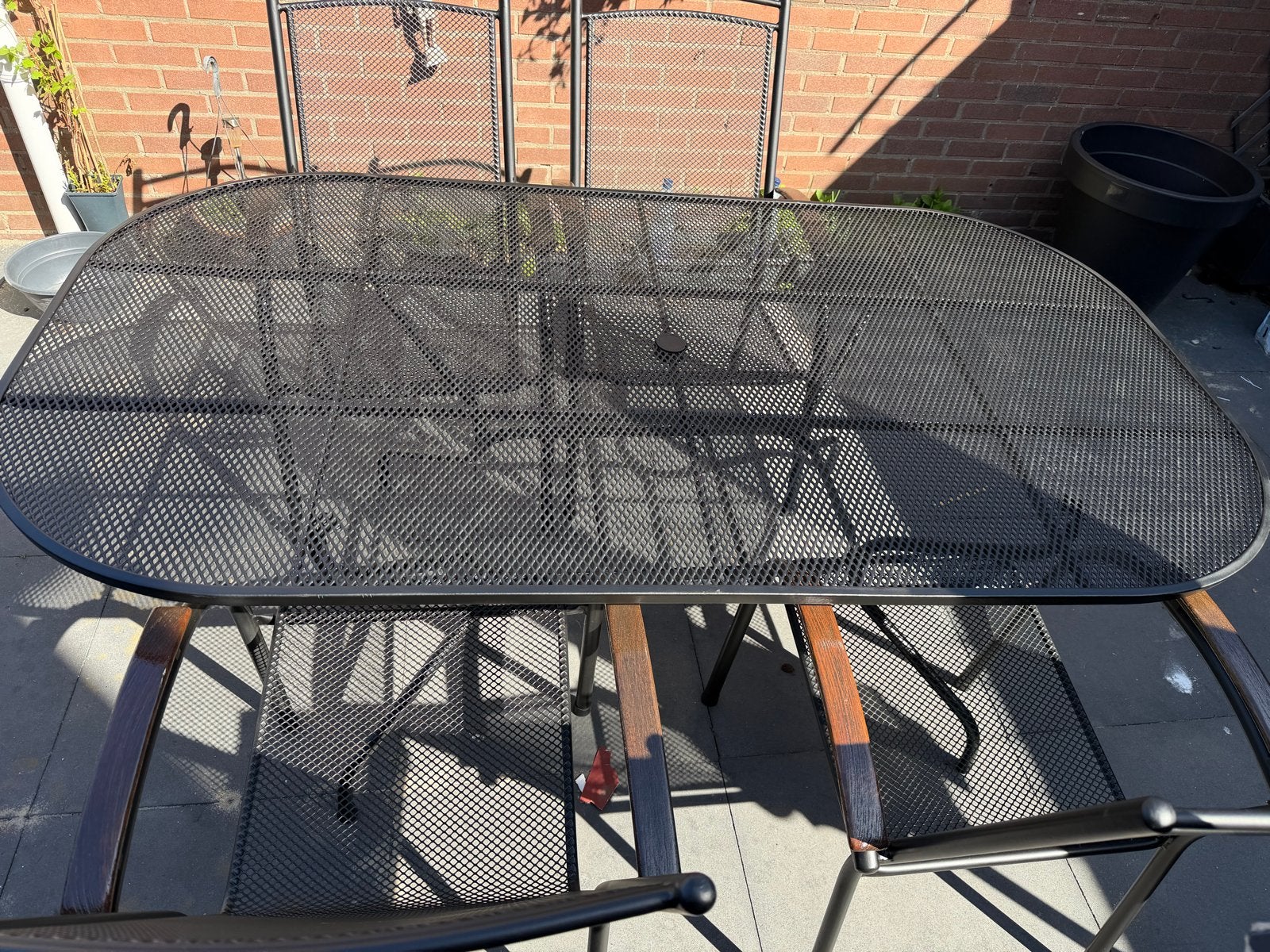 tuinset Royal Garden, Tuin en Terras, Ophalen, Gebruikt, Eettafel, Tuinset