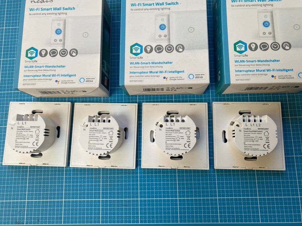 Wifi Smart Wall Switch, Ophalen of Verzenden, Zo goed als nieuw, Detector, Sensor of Melder, Beweging