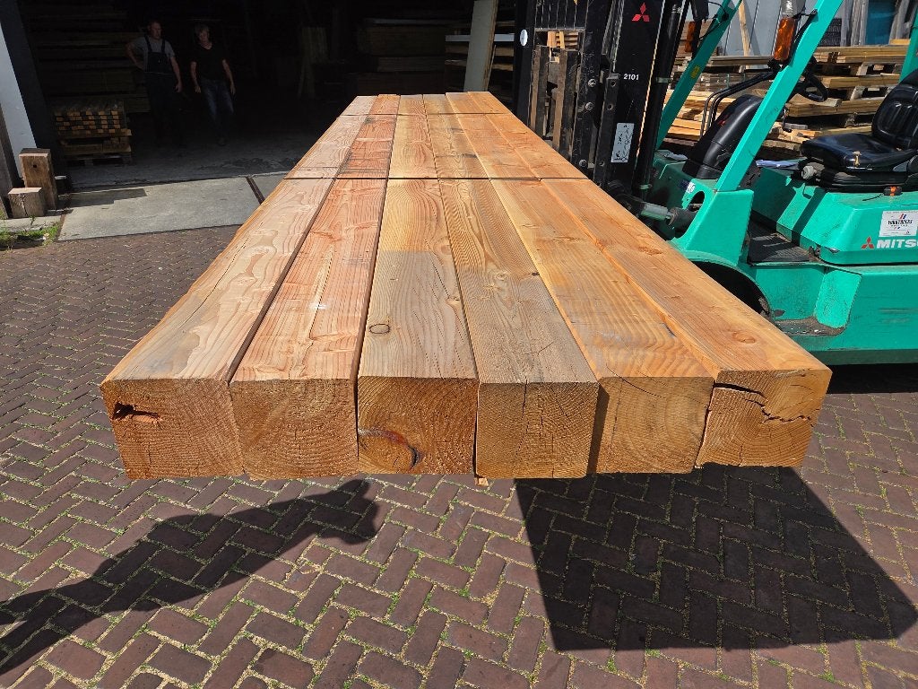 Douglas palen / balken 19x19 cm /  5.00 m lang - nr: TB63, Ophalen, Nieuw, 250 cm of meer, Balken