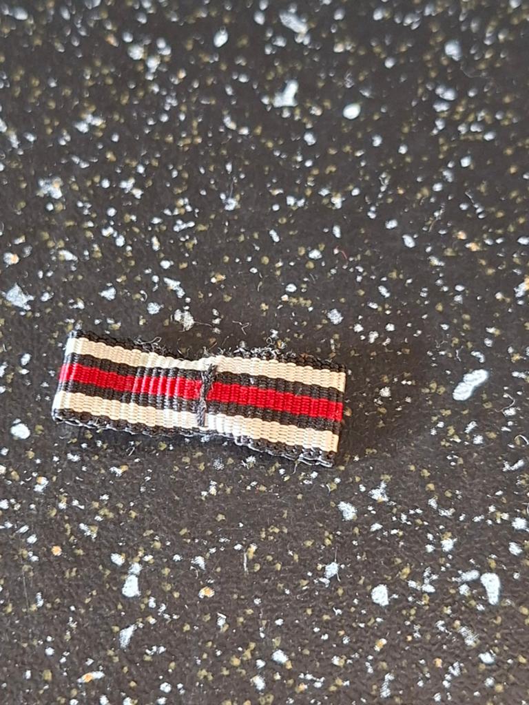 Ww2 wo2 Duitse kvk medaille bar lint klein model, Verzamelen, Militaria | Tweede Wereldoorlog, Ophalen of Verzenden, Duitsland