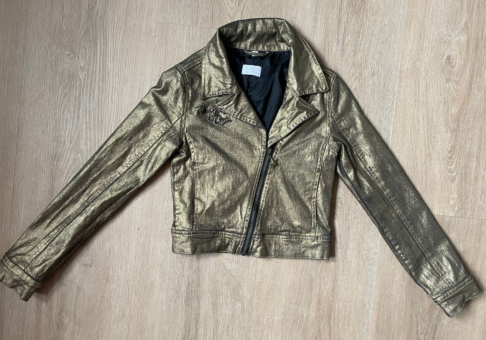 Tumble ‘n Dry Gouden jasje maat 140 nieuw, Verzenden, Nieuw, Meisje, Jas
