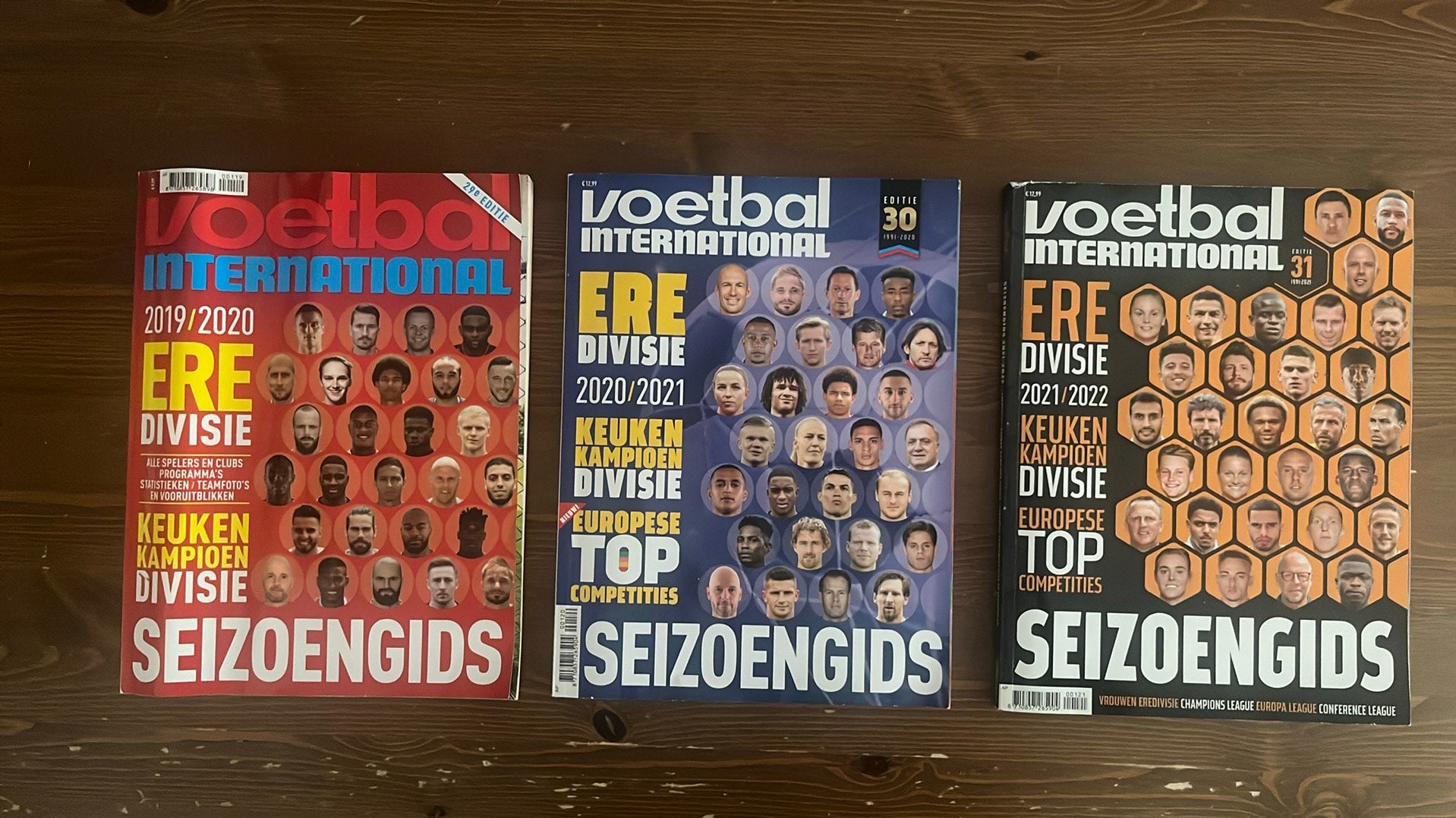 Voetbal International (VI) Seizoengidsen 2019 tot 2021, Ophalen, Gelezen, Sport en Vrije tijd