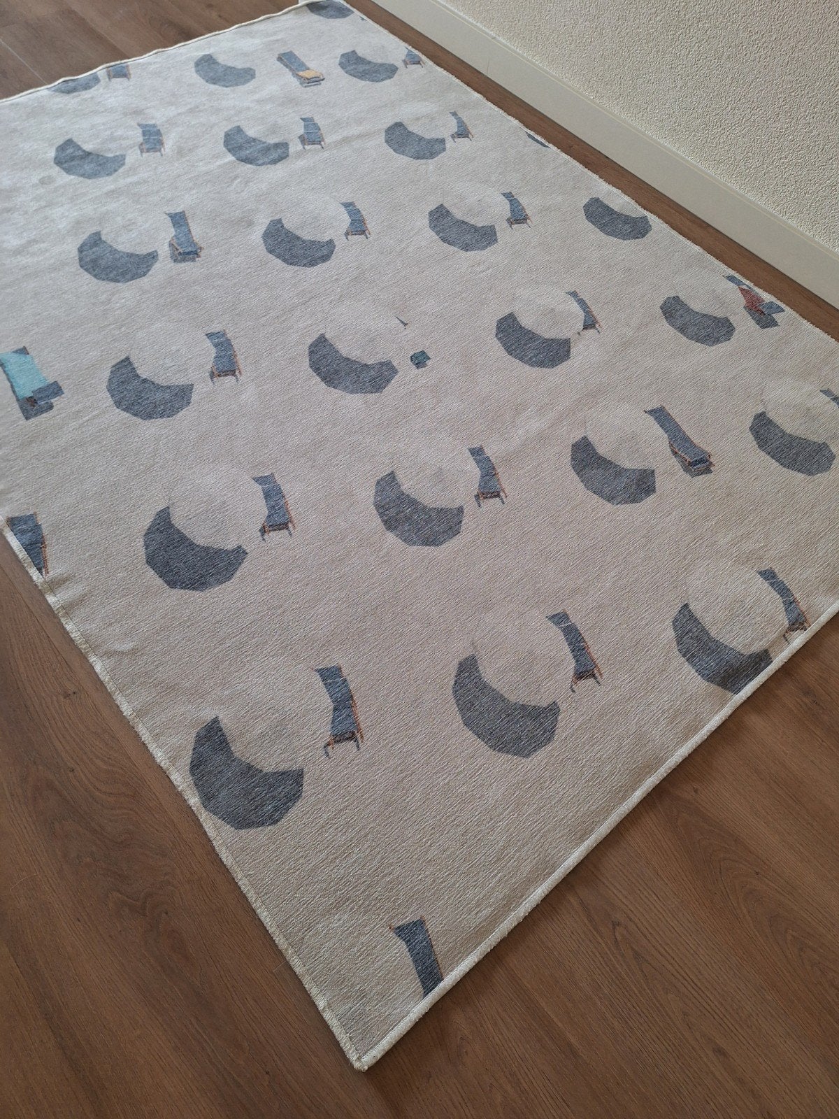 2 Ruggable wasbare vloerkleden + antislippad - 150 x 210 cm, Ophalen, Rechthoekig, 200 cm of meer