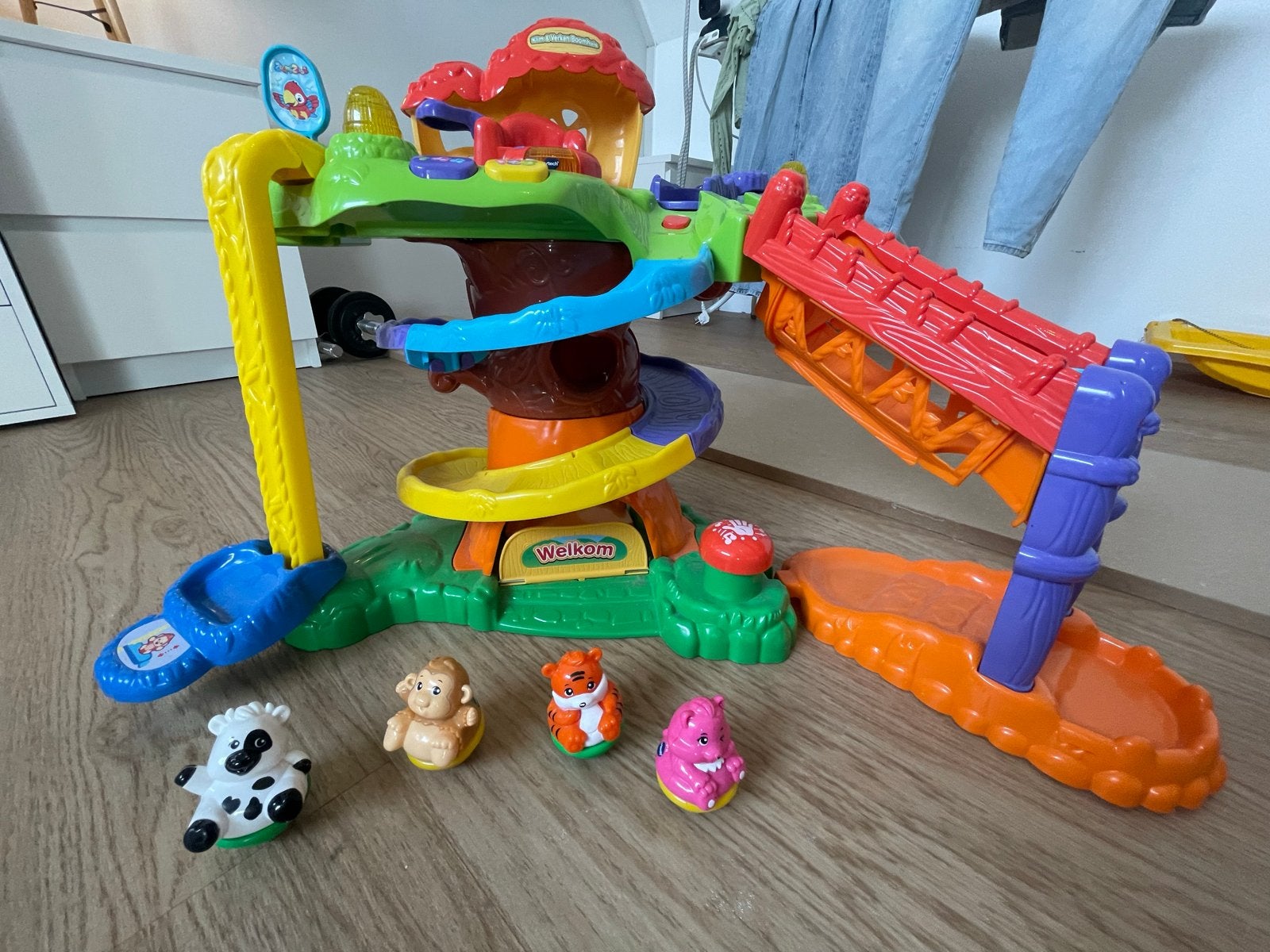 VTech Zoef Zoef Dieren Boomhuis, Ophalen, Overige typen, Met licht