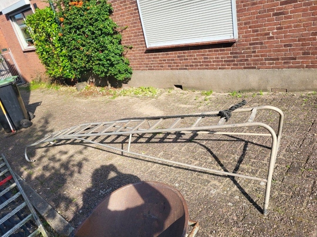 Robuuste zwemtrap voor boot of steiger, Watersport en Boten, Ophalen, Gebruikt, Overige typen
