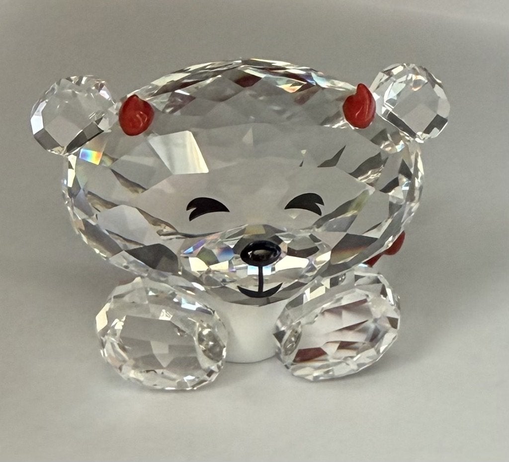 Swarovski Bo Bear Naughty but Nice – gaaf – zeldzaam Lovlot, Verzamelen, Swarovski, Ophalen of Verzenden, Zo goed als nieuw, Figuurtje