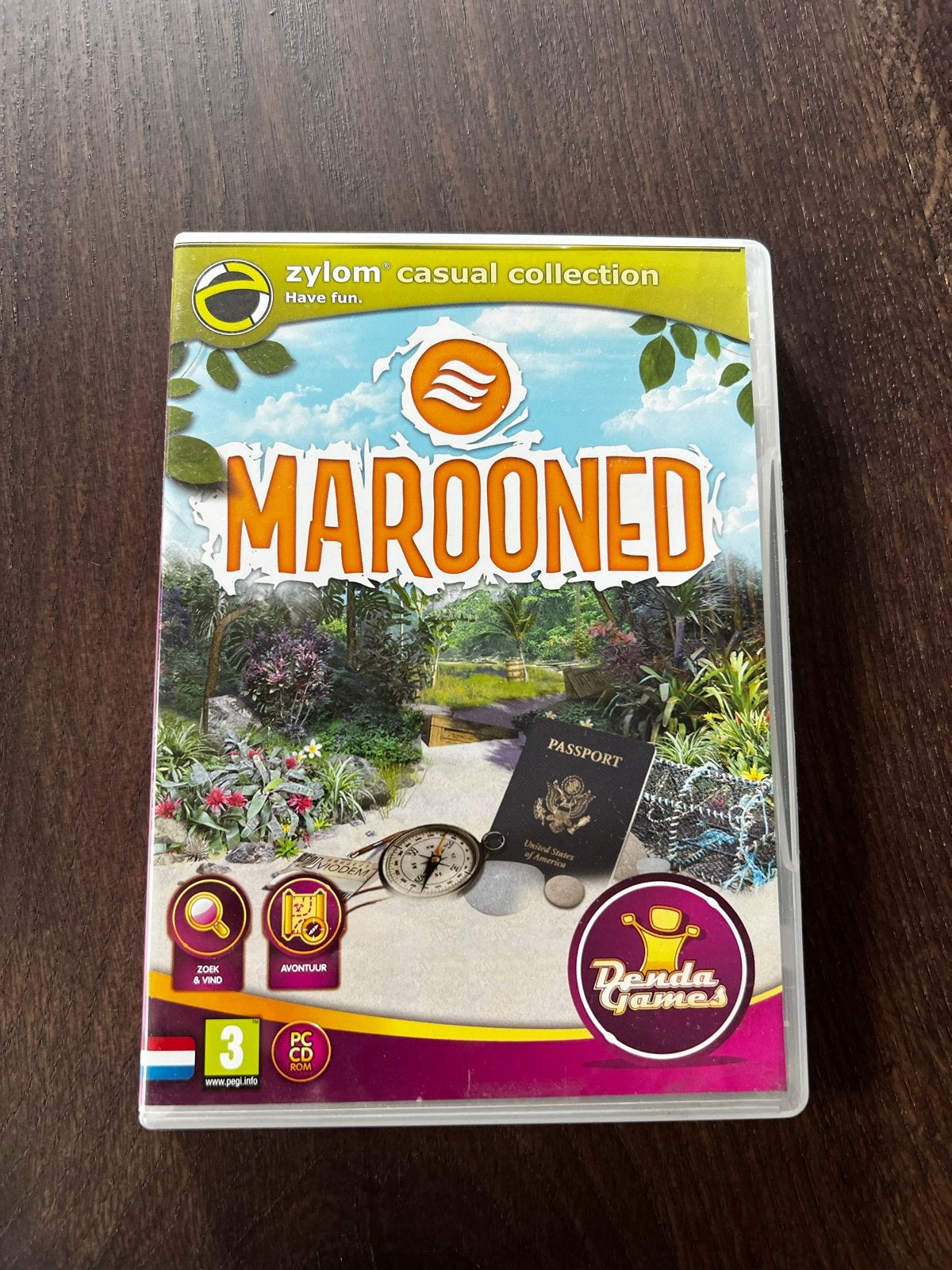 Marooned PC CD-ROM - Avontuurlijk Zoek & Vind Spel, Avontuur en Actie, Gebruikt, 1 speler, Ophalen of Verzenden