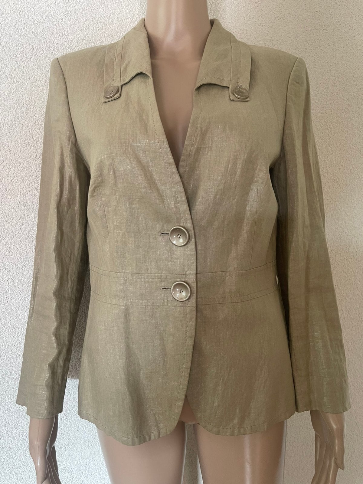 Linen blazer Ana Sousa, Kleding | Dames, Maat 38/40 (M), Ophalen of Verzenden, Zo goed als nieuw, Jasje