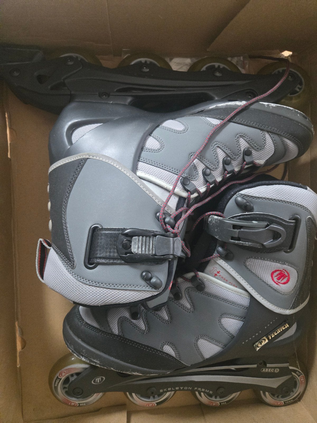 Tecnica SK Silver Star Inline Skates - Maat 44, Heren, Zo goed als nieuw, Inline skates 4 wielen, Ophalen