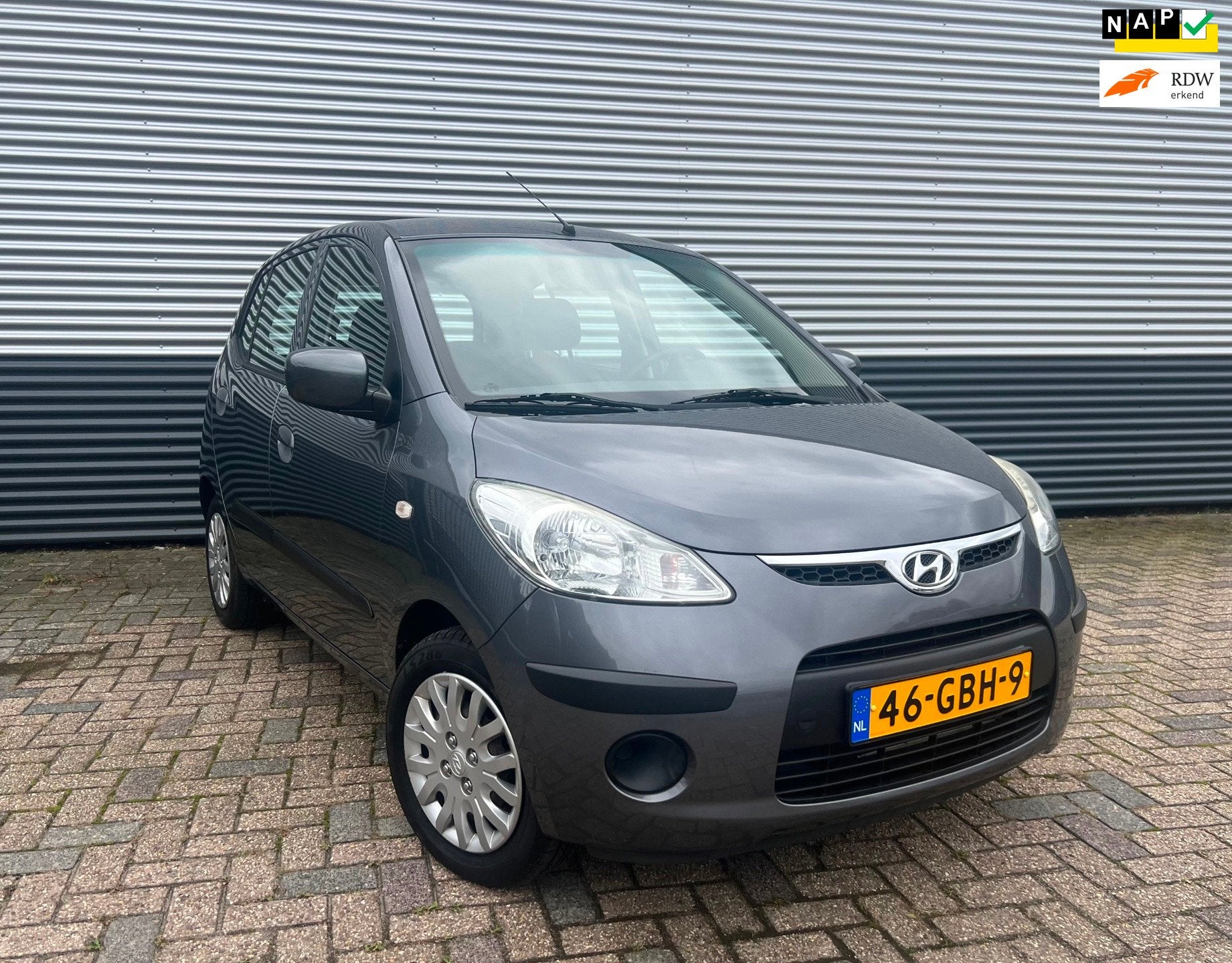 Hyundai I10 1.1 Dynamic Cool Automaat | 5-deurs | Airco | 19, Auto's, Stof, Gebruikt, 4 cilinders, Origineel Nederlands