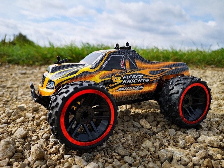Stoere RC Monster Truck RAMBO Buggy Terreinwagen 2,4 Ghz., Hobby en Vrije tijd, Ophalen of Verzenden, Nieuw, Auto offroad, RTR (Ready to Run)